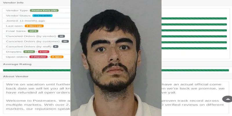 Dark Web Drug Ring "Postmates" and "FuegoPacksXpress" Shut Down
